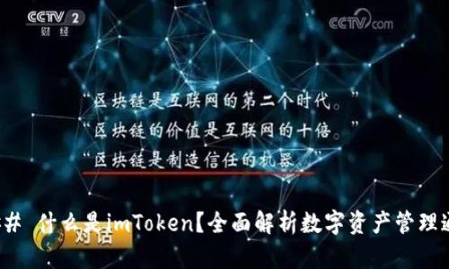 ### 什么是imToken？全面解析数字资产管理通道